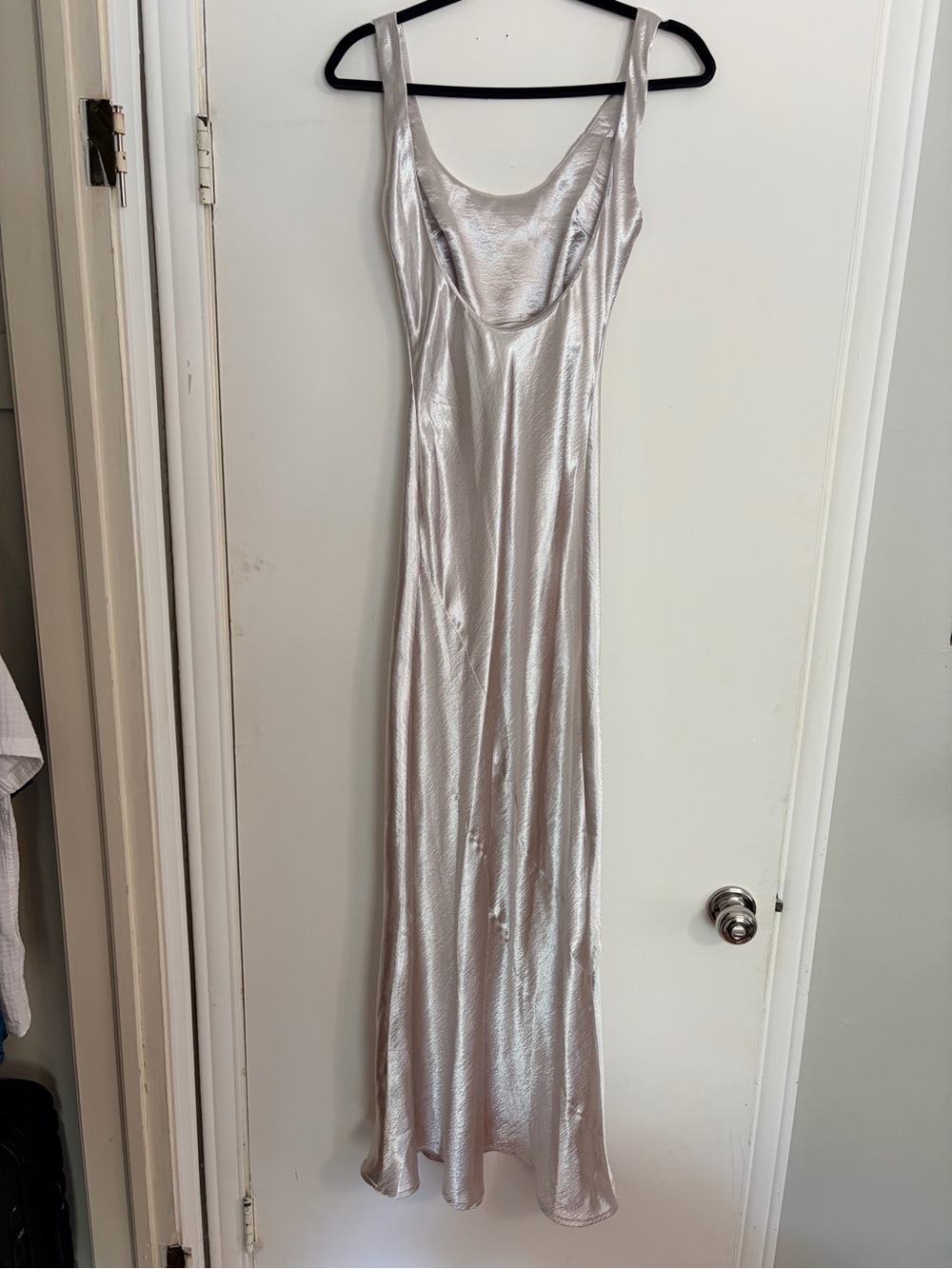 12th Tribe Orion Chrome Maxi Dress - Picture 6 of 9